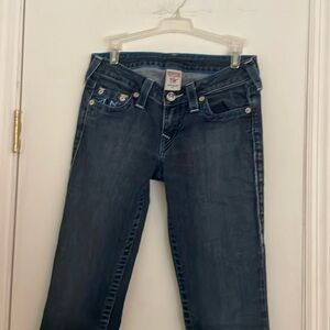 True Religion boot cut size 27 blue jeans